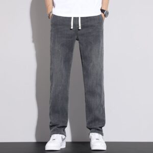 Tencel Lyocell Slim-fit Straight-leg Relaxed-fit Jeans