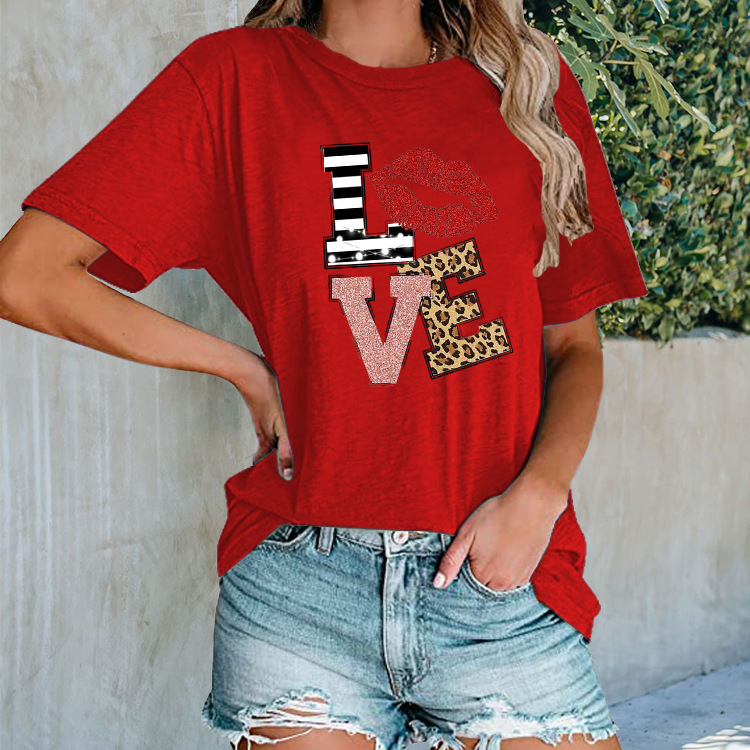 Printed Urban Casual T-shirt Women - Image 10