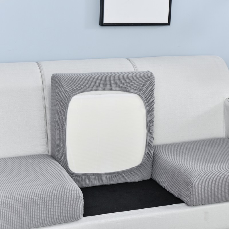 Corn Velvet Chaise Longue Combination Sofa Cover - Image 5