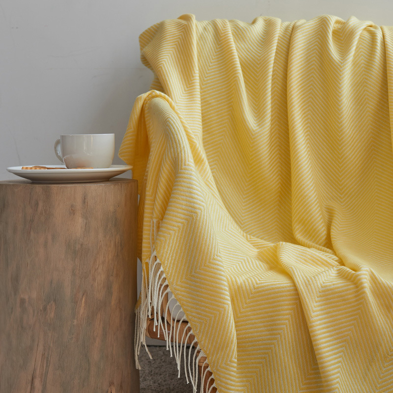 Nordic Double Towel Quilt Spring And Autumn Blanket For Children - Image 4
