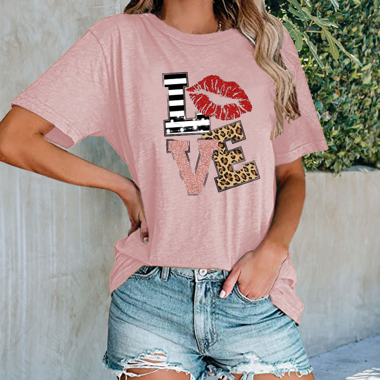 Printed Urban Casual T-shirt Women - Image 2