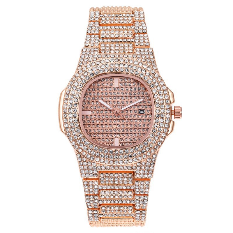 Starry Sky Full-Diamond Calendar Womens Watch - Image 5