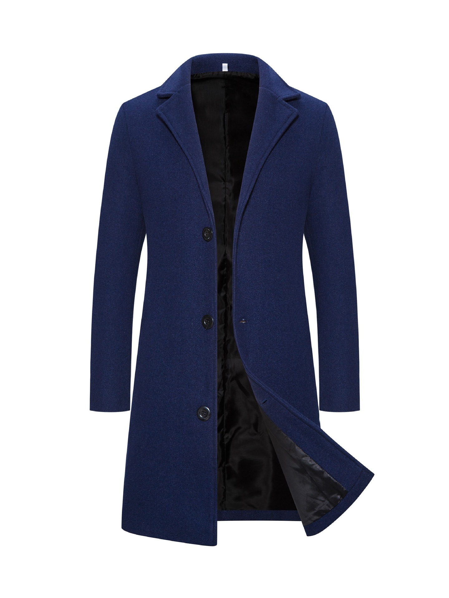 Woolen Plus Size Casual Style Coat - Image 8
