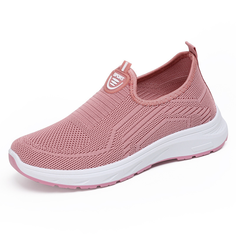 Women's Breathable Mesh Flyknit Single-layer Shoes - Image 5