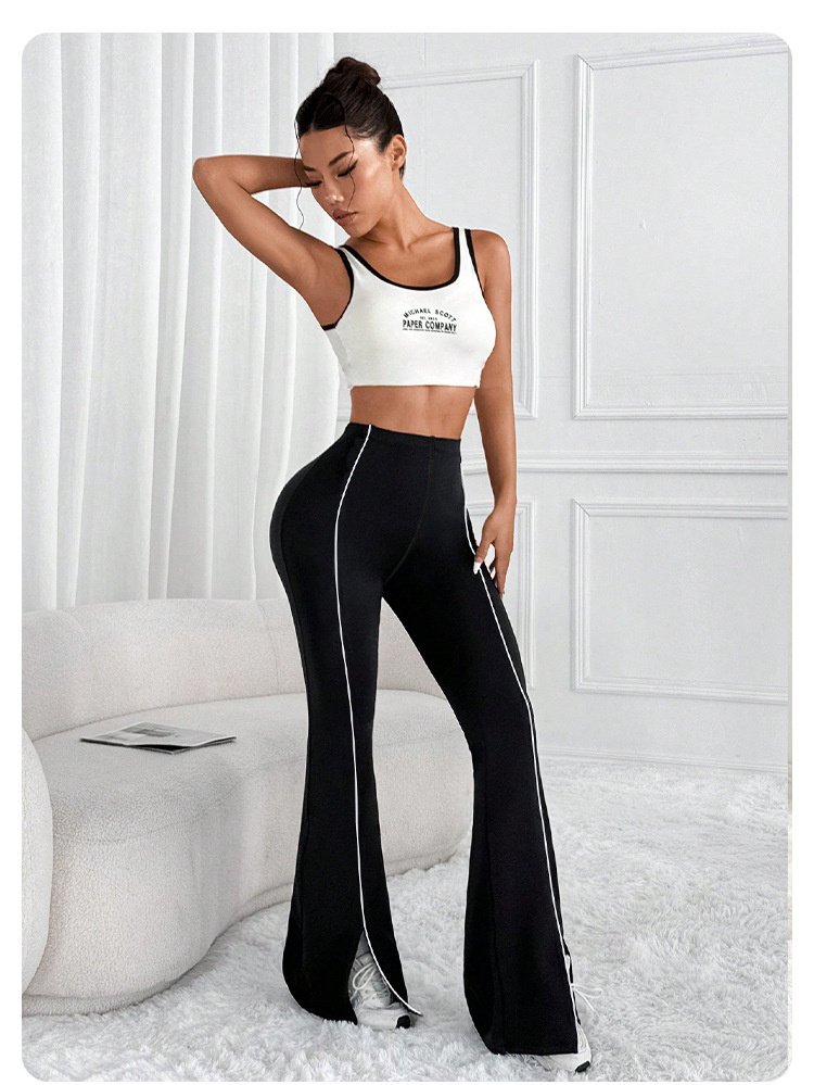 Womens New Slim Fit Flared Pants - Image 4