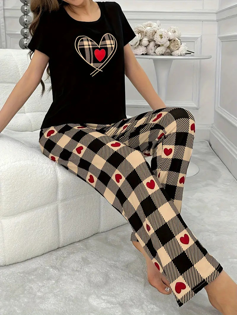 Womens Long Sleeve Longpants Pajama Set - Image 9