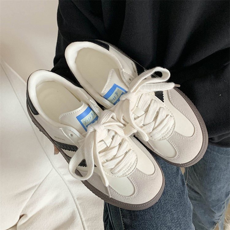 Retro Casual White Sneakers For Womenversatile And Perfect For Sports - Image 5