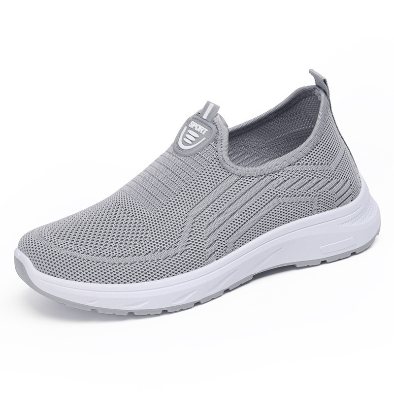 Women's Breathable Mesh Flyknit Single-layer Shoes - Image 3