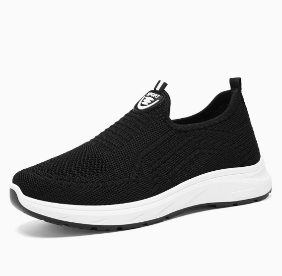 Women's Breathable Mesh Flyknit Single-layer Shoes - Image 2