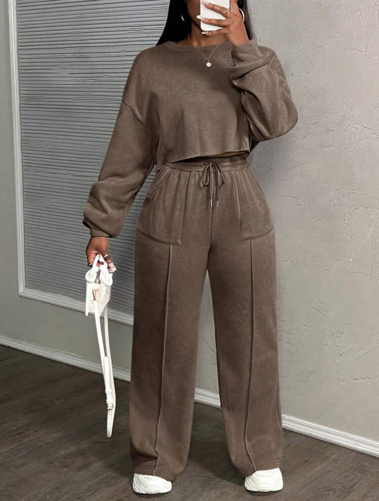 Fashionable Versatile Casual Womens Trousers - Image 5